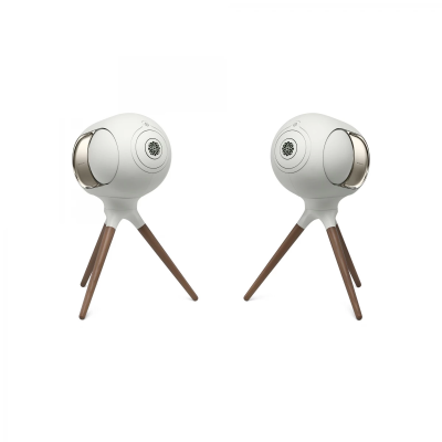 Колонки Devialet Phantom Ultimate 108 dB (2 шт) +Treepod (2 шт) Light Pearl