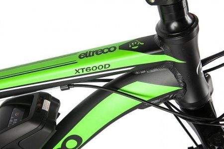 Велогибрид Eltreco XT 600 D черно-красный