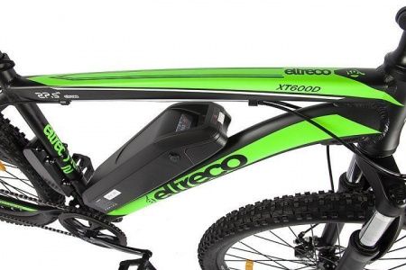 Велогибрид Eltreco XT 600 D черно-красный