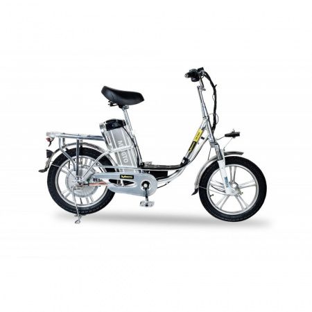 Электровелосипед MINGTO V12 LUX 60V13Ah (серебристый)