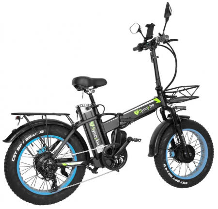 Электровелосипед SYCCYBA H1 (F10) BLUE