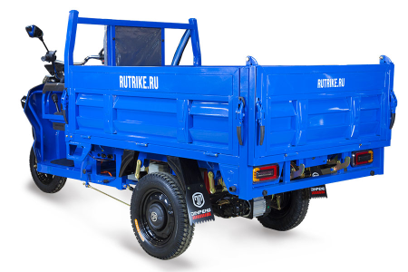 Грузовой электротрицикл Rutrike D5 1700 темно-синий