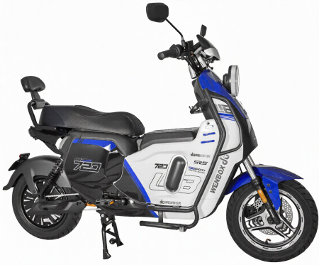Электроскутер WENBOX U7 1500W (60V/30Ah) Синий