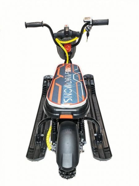 Электрический снегокат Nika Черный