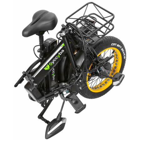 Электровелосипед SYCCYBA H1 (F10) желтый